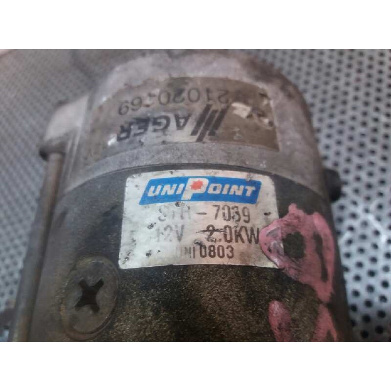 Recambio de motor arranque para hyundai h 1 2.5 turbodiesel cat referencia OEM IAM STR7039 21020169 - Blanco 4