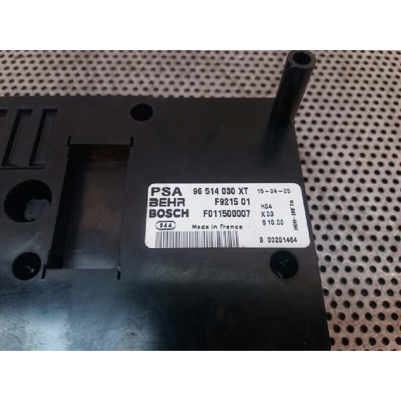 Recambio de mando climatizador para citroën xsara picasso 1.6 hdi 110 exclusive referencia OEM IAM 96514030XT 2
