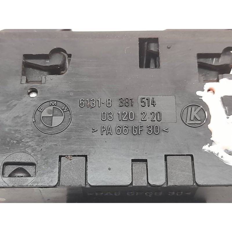 Recambio de mando elevalunas delantero derecho para bmw serie 3 berlina (e46) 320d referencia OEM IAM 61318381514 2