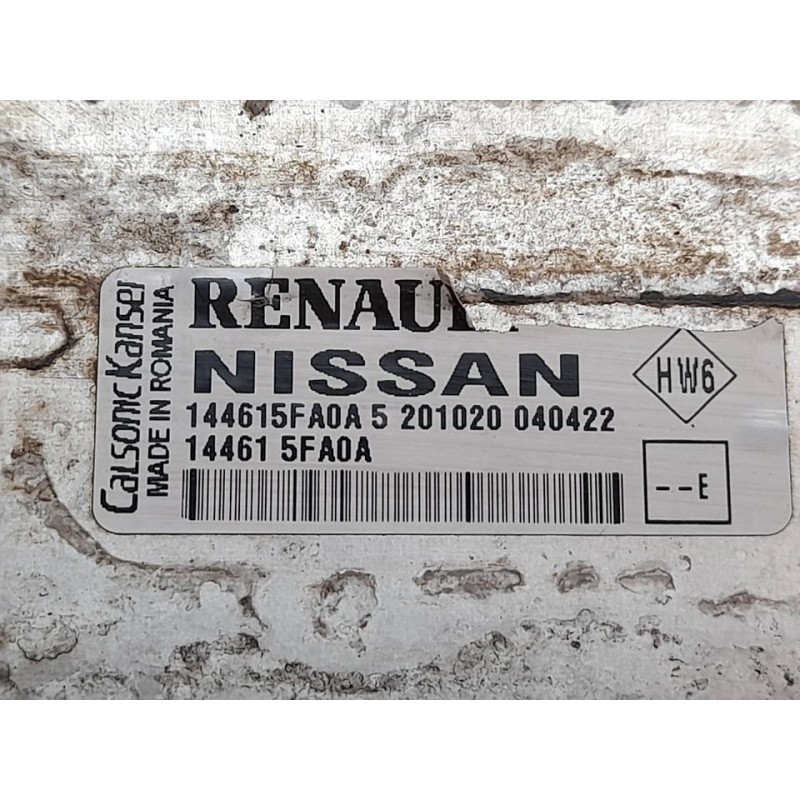 Recambio de intercooler para nissan micra v (k14) acenta referencia OEM IAM 144615FA0A - Azul 2