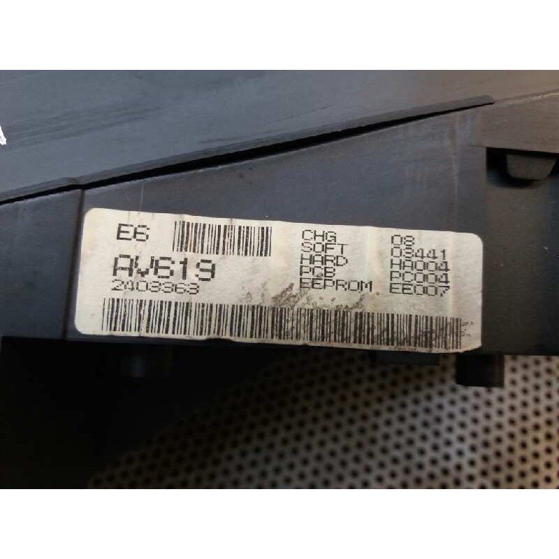 Recambio de cuadro instrumentos para nissan primera berlina (p12) acenta referencia OEM IAM AV619 2403363 2