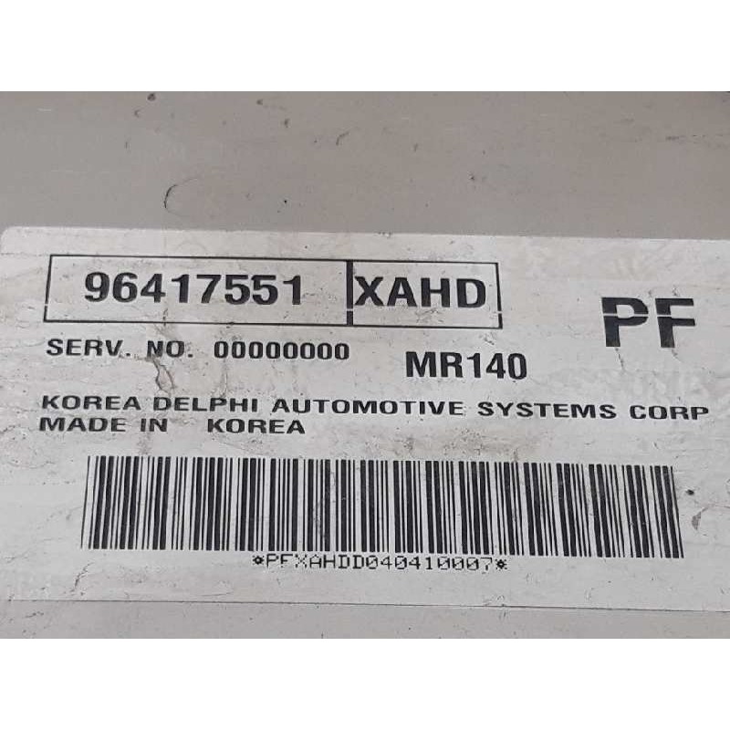 Recambio de centralita motor uce para daewoo kalos 1.4 se referencia OEM IAM 96417551 - Azul 2