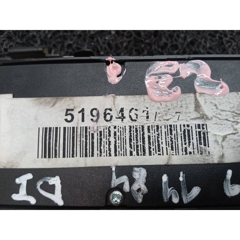 Recambio de mando elevalunas delantero izquierdo para mercedes-benz clase s (w220) berlina 320 cdi (220.026) referencia OEM IAM - Negro 4