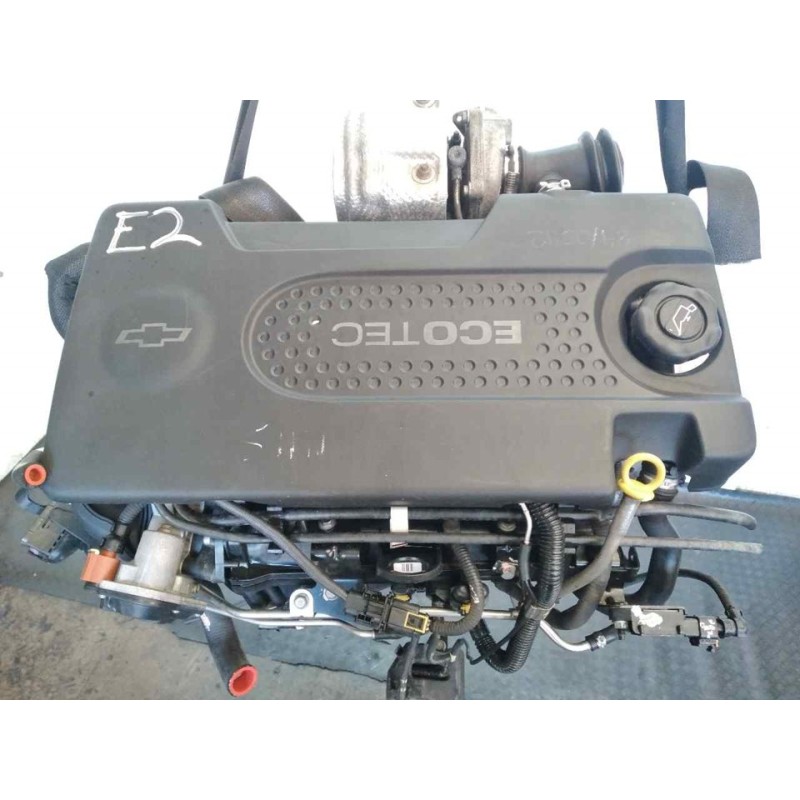 Recambio de motor completo para chevrolet aveo berlina hatchback ltz referencia OEM IAM A13DTE - Negro 5