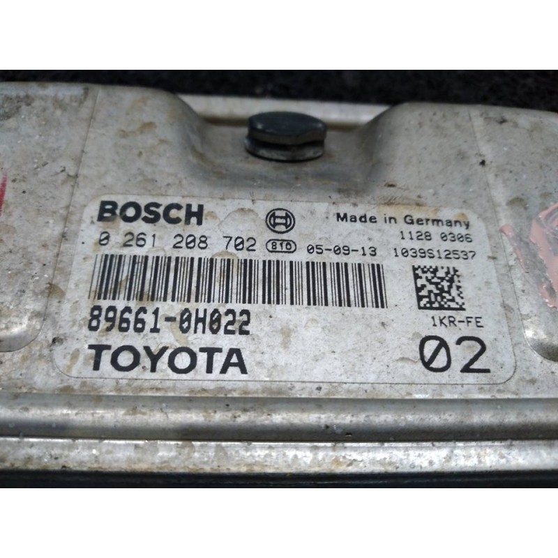 Recambio de centralita motor uce para citroën c1 sx referencia OEM IAM 0261208702 896610H022 BOSCH 2