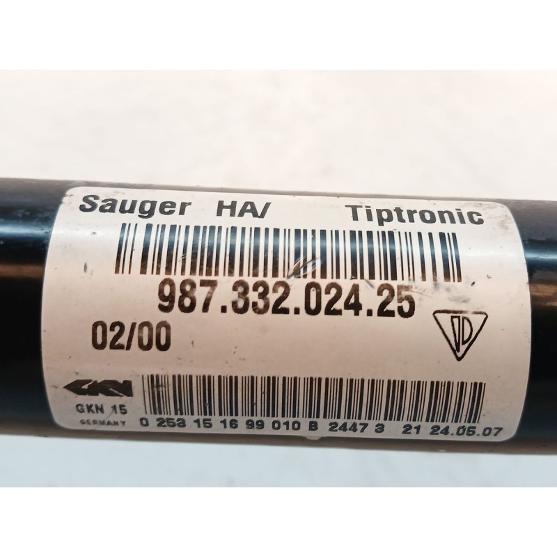 Recambio de transmision trasera izquierda para porsche cayman (typ 987c) s referencia OEM IAM 98733202425 - Azul oscuro 2