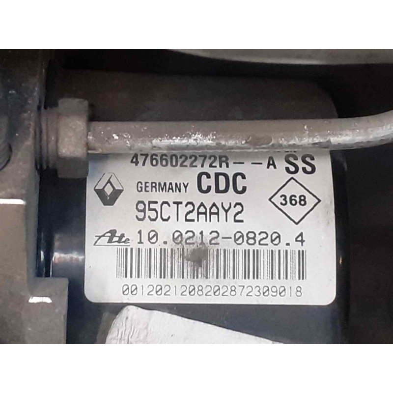 Recambio de abs para renault megane iii sport tourer dynamique referencia OEM IAM 476602272R 10021208204 ATE 2