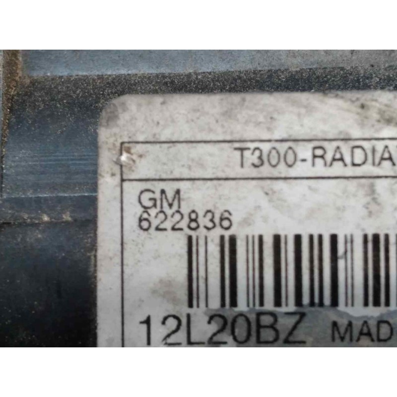Recambio de radiador agua para chevrolet aveo berlina hatchback ltz referencia OEM IAM 622836 T300 - Negro 3