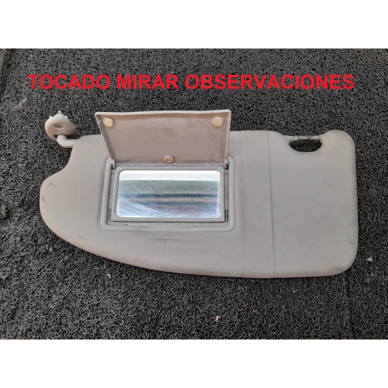 Recambio de parasol izquierdo para ford focus berlina (cap) trend referencia OEM IAM - Blanco 5