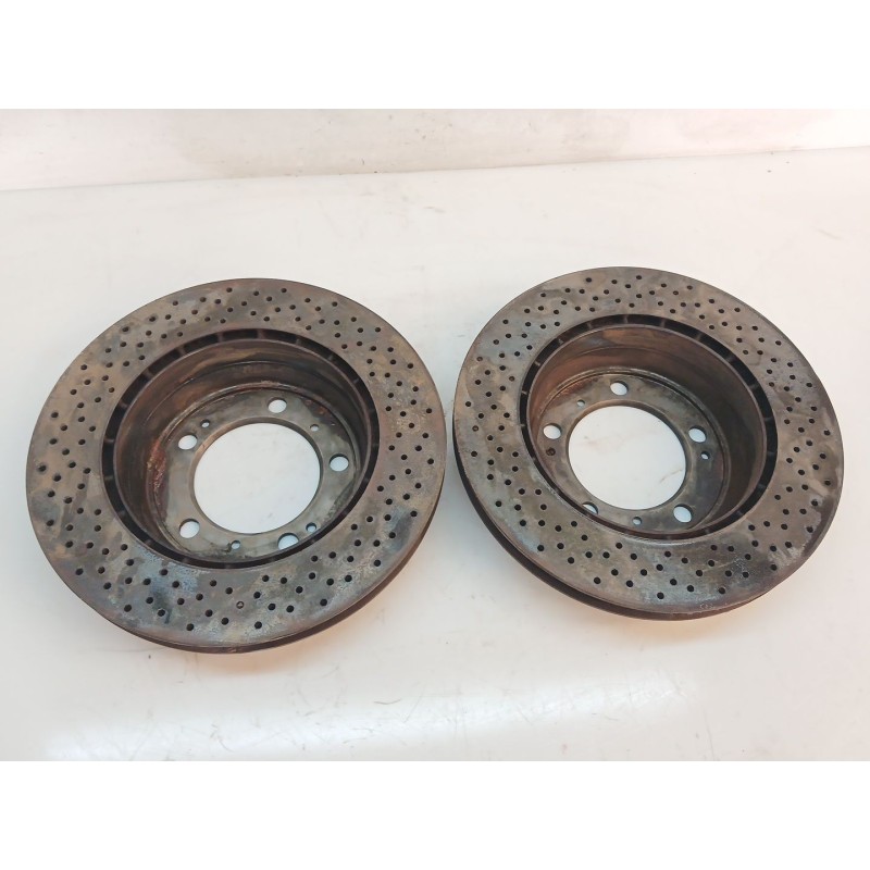 Recambio de juego discos de freno para porsche cayman (typ 987c) s referencia OEM IAM 98735240301 - Azul oscuro 3