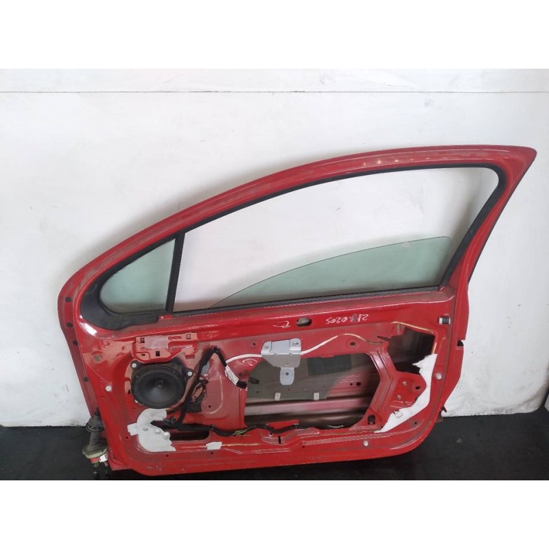 Recambio de puerta delantera derecha para peugeot 207 urban referencia OEM IAM - Rojo 2