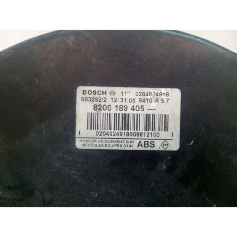 Recambio de servofreno para renault master ii phase 2 combi 2.5 diesel referencia OEM IAM 8200189405 0204024918 - Blanco 2
