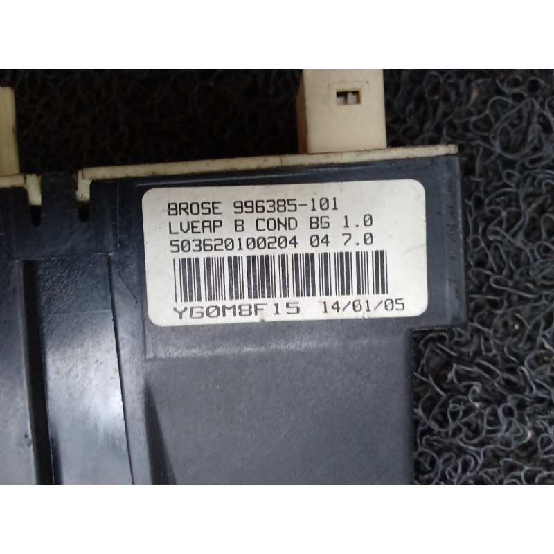 Recambio de elevalunas delantero izquierdo para citroën c4 coupe vts referencia OEM IAM 996385101 YG0M8F15 5