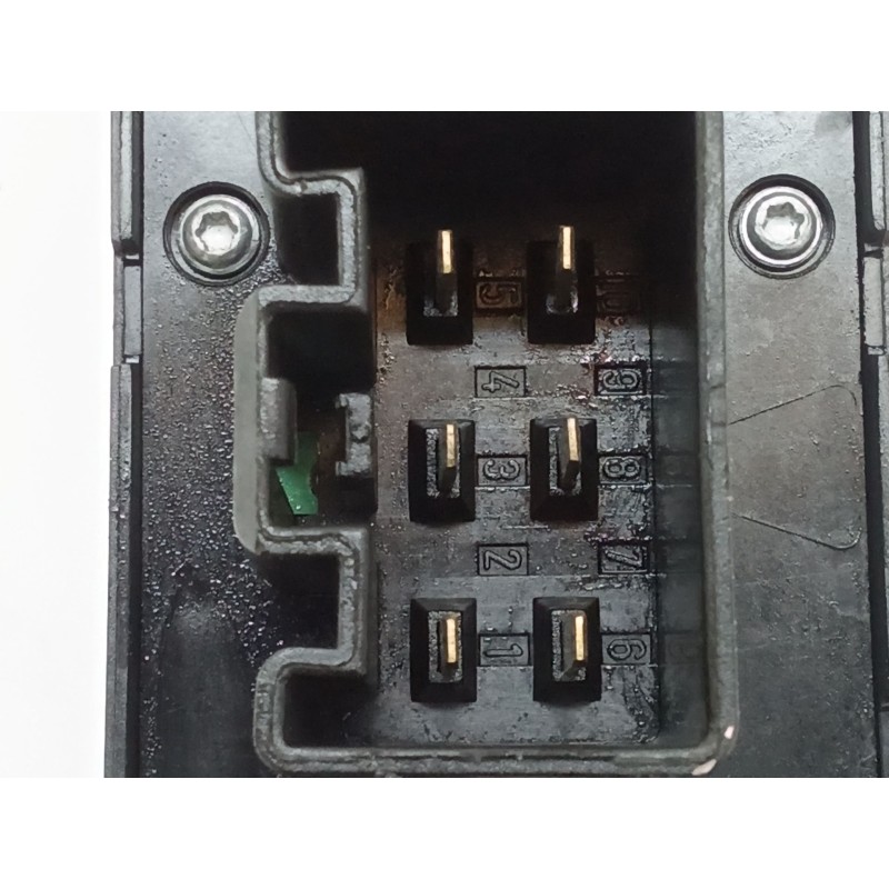Recambio de mando elevalunas delantero izquierdo para ford focus c-max (cap) trend (d) referencia OEM IAM 3M5T14529CF - Negro 2