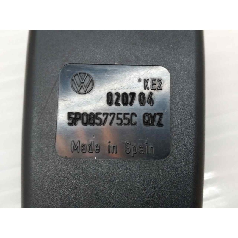 Recambio de enganche cinturon delantero izquierdo para seat altea (5p1) stylance / style referencia OEM IAM - Azul 2
