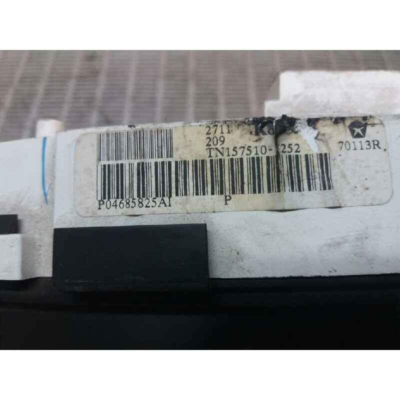 Recambio de cuadro instrumentos para chrysler grand voyager 2.5crdi referencia OEM IAM 1575107252 - Negro 3