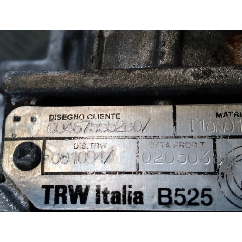 Recambio de cremallera direccion para alfa romeo 147 (190) 1.6 16v cat referencia OEM IAM 00467555280 B525 - Azul 4
