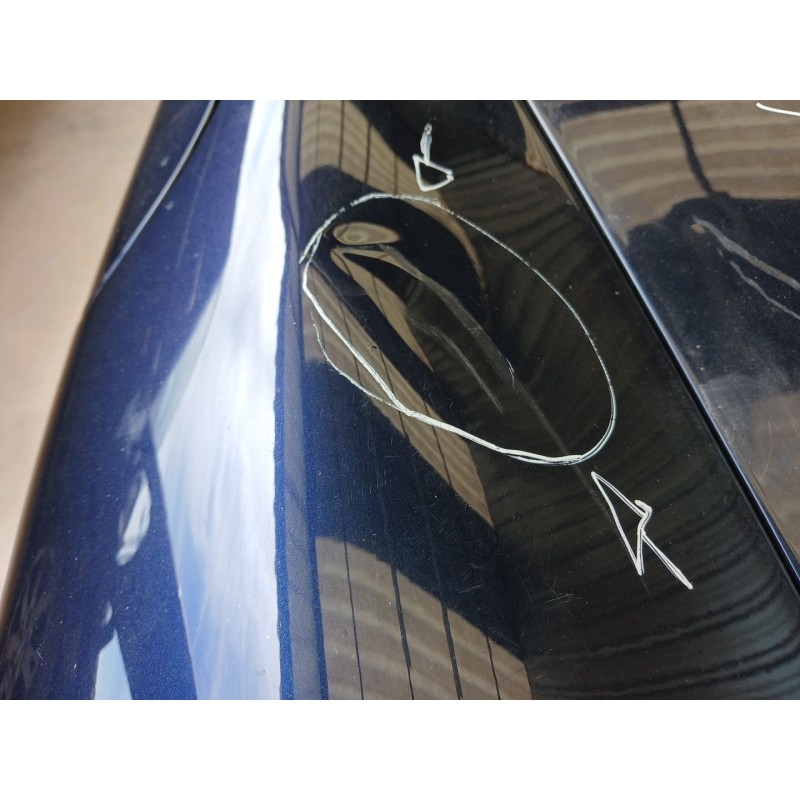 Recambio de aleta delantera derecha para porsche cayman (typ 987c) s referencia OEM IAM - Azul oscuro 7
