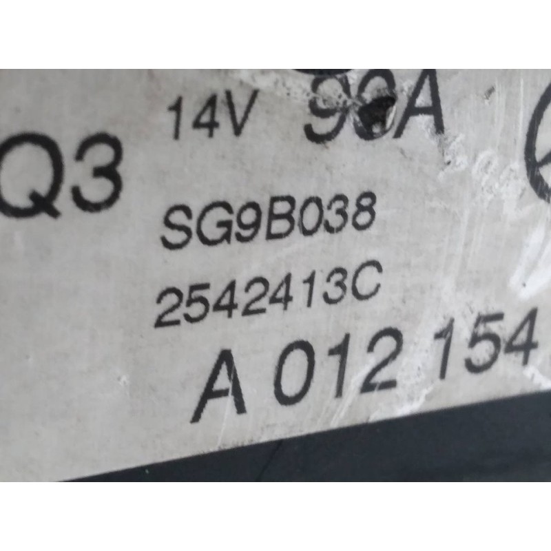 Recambio de alternador para mercedes-benz clase a (w168) 190 (168.032) referencia OEM IAM 2542413C 0121544302 VALEO - Gris 3