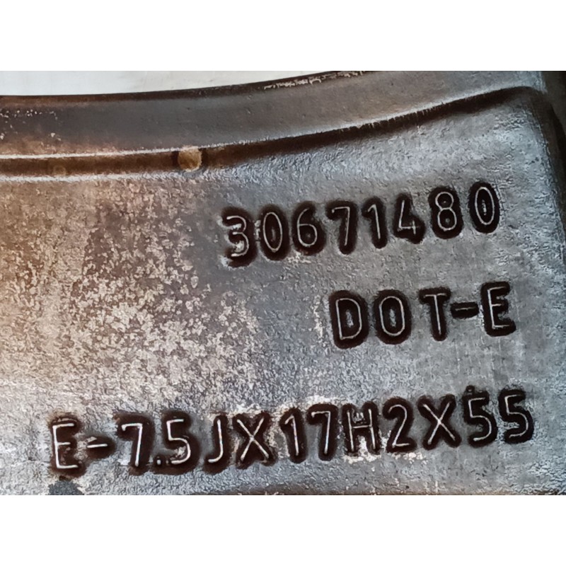 Recambio de llanta para volvo xc60 i suv (156) d3 / d4 referencia OEM IAM 30671480 - Marrón 2