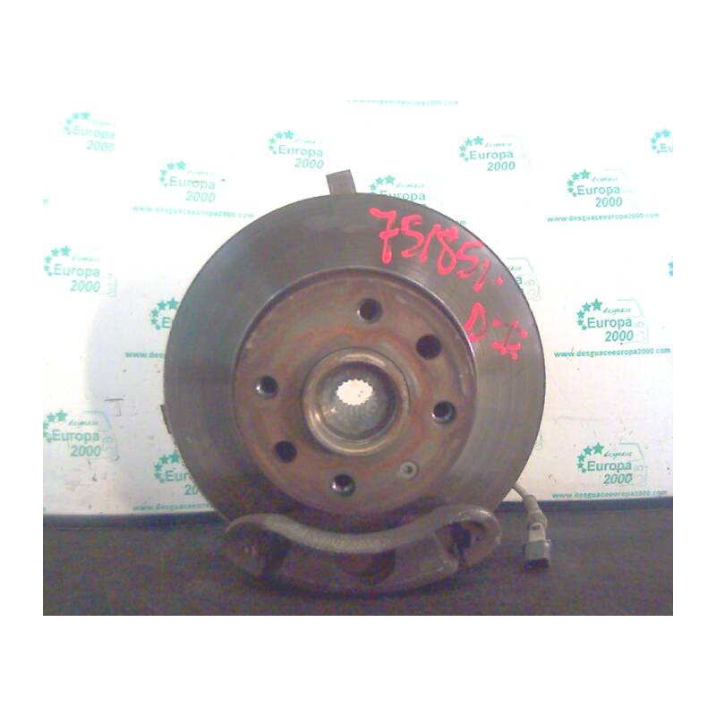 Recambio de mangueta delantera izquierda para opel corsa c 1.2 16v cat (z 12 xe / lw4) referencia OEM IAM - Gris