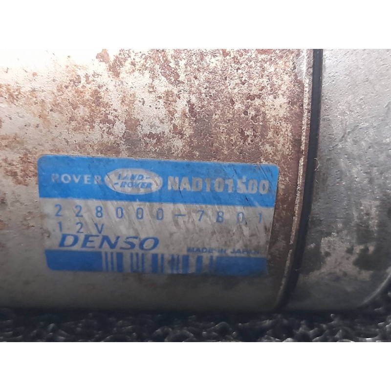 Recambio de motor arranque para mg serie 75 (rj) 2.0 cdti classic referencia OEM IAM 2280007801  DENSO - Gris 3