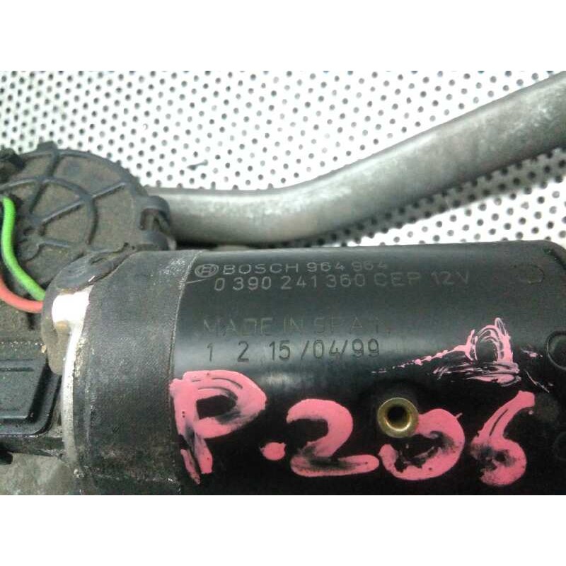 Recambio de motor limpia delantero para peugeot 206 berlina referencia OEM IAM BOSCH0390241360 2