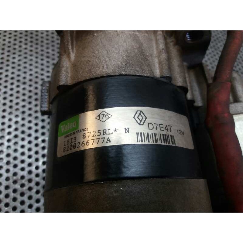 Recambio de motor arranque para renault scenic ii confort authentique referencia OEM IAM 8200266777A  VALEO - Gris 4