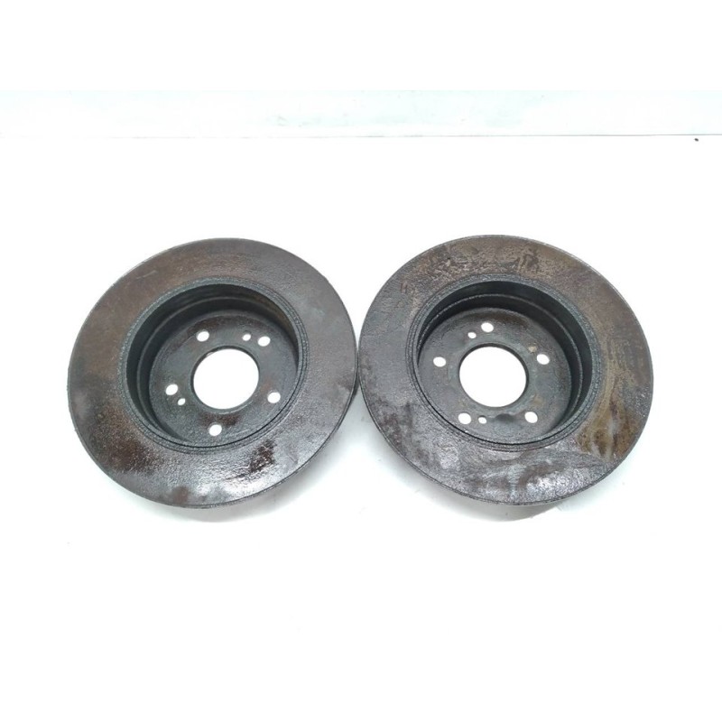 Recambio de disco de freno trasero para mercedes-benz clase c (w203) berlina 2.2 cdi cat referencia OEM IAM - Gris 2