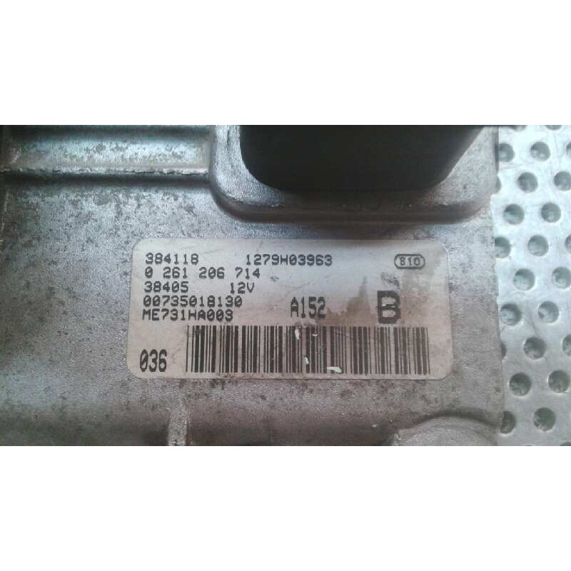 Recambio de centralita motor uce para alfa romeo 147 (190) 1.6 16v cat referencia OEM IAM 0261206714 - Azul 2