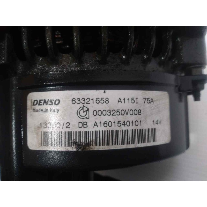 Recambio de alternador para smart coupe pure referencia OEM IAM 63321658 A115I - Blanco 5