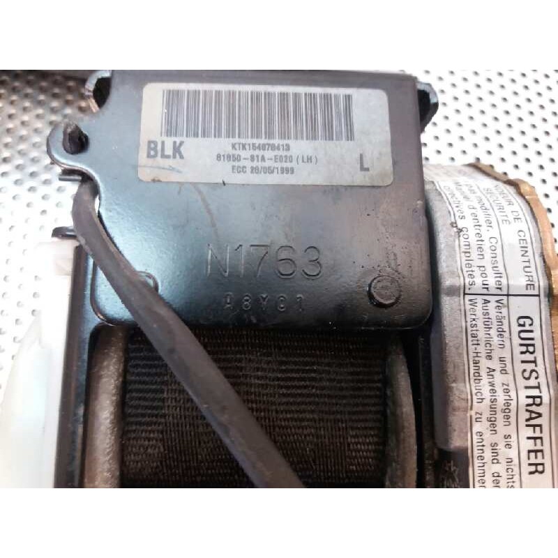 Recambio de cinturon seguridad delantero izquierdo para honda accord berlina (cg7-9/ch1-7) 1.8 16v cat referencia OEM IAM N1763 2