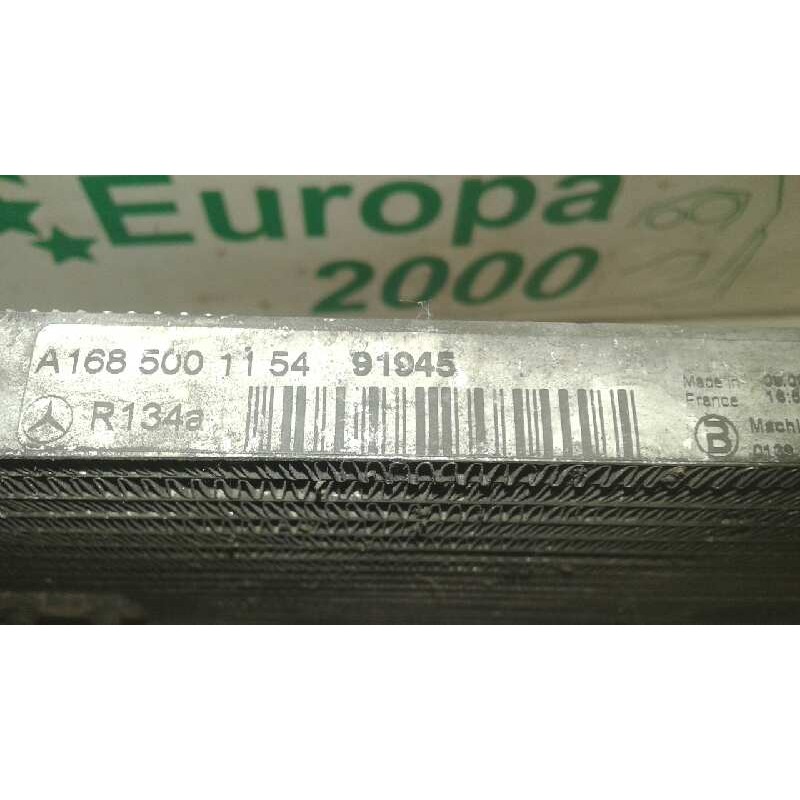 Recambio de condensador / radiador aire acondicionado para mercedes-benz clase a (w168) 190 (168.032) referencia OEM IAM - Gris 2