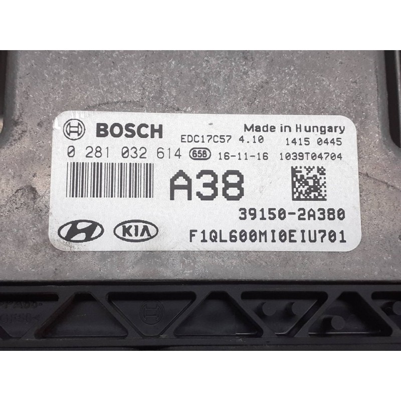 Recambio de centralita motor uce para kia sportage gt line 2wd referencia OEM IAM 0281032614 391502A380 - Blanco 2
