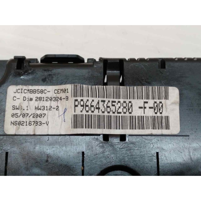 Recambio de cuadro instrumentos para citroën c4 grand picasso exclusive referencia OEM IAM P9664365280 - Gris 3