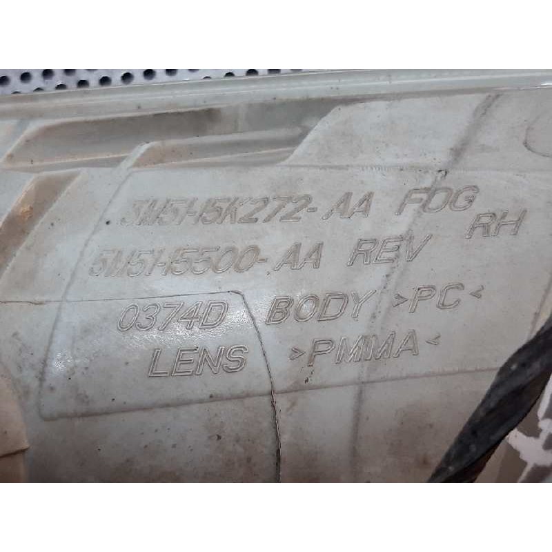 Recambio de piloto marcha atras para ford focus berlina (cap) 2.0 tdci cat referencia OEM IAM 5M5115K272AA - Negro 2