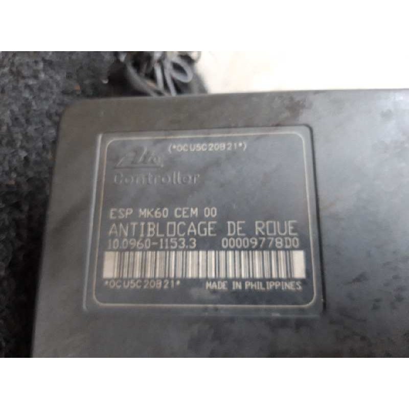 Recambio de abs para peugeot 1007 dolce referencia OEM IAM 9654777580 10020600864 10096011533 4