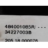 Recambio de volante para dacia sandero laureate referencia OEM IAM 484001085R 34227011B 