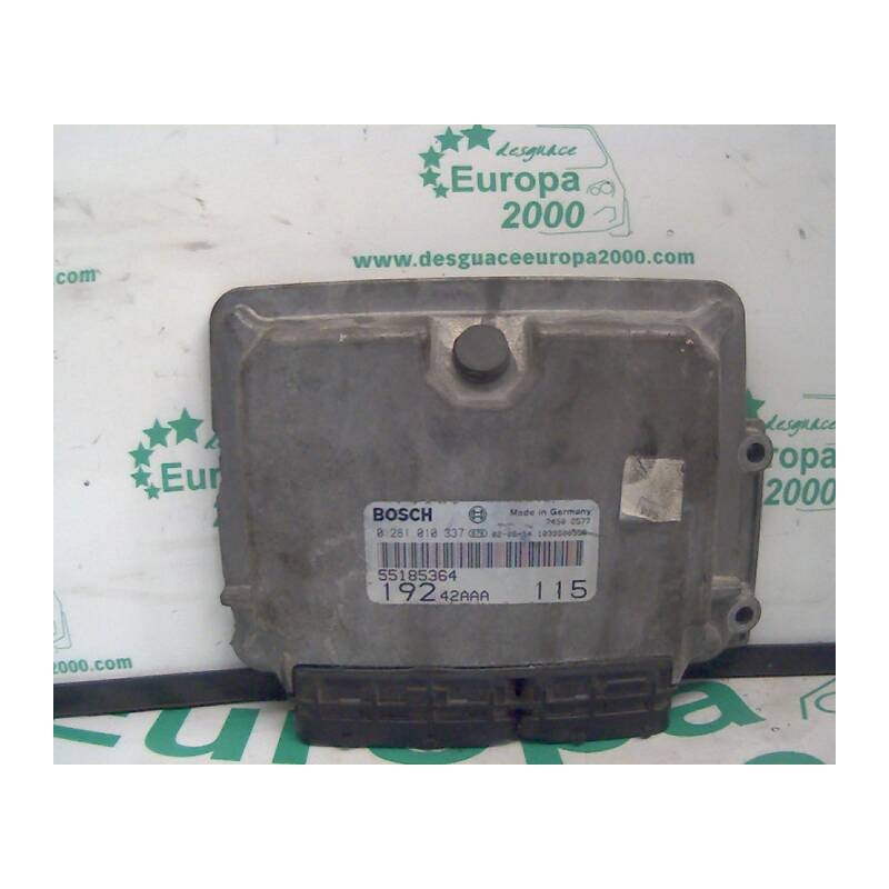 Recambio de centralita motor uce para fiat stilo (192) 1.9 jtd 16v cat referencia OEM IAM 0281010337  BOSCH
