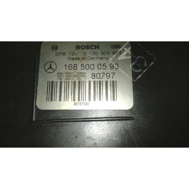 Recambio de electroventilador para mercedes-benz clase a (w168) 190 (168.032) referencia OEM IAM 1685000583  BOSCH - Gris 2