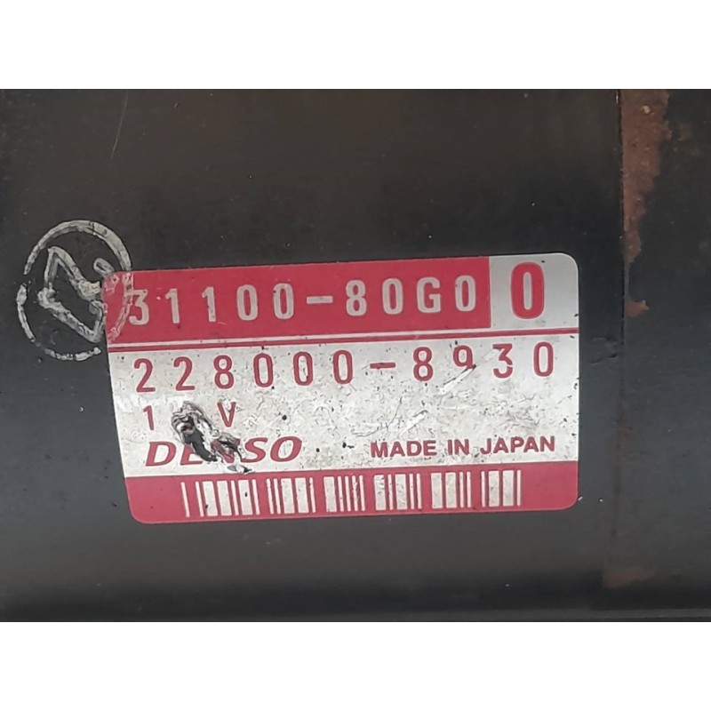 Recambio de motor arranque para suzuki ignis rg (fh) 1.3 cat referencia OEM IAM 3110080G0 2280008930 DENSO - Amarillo 6