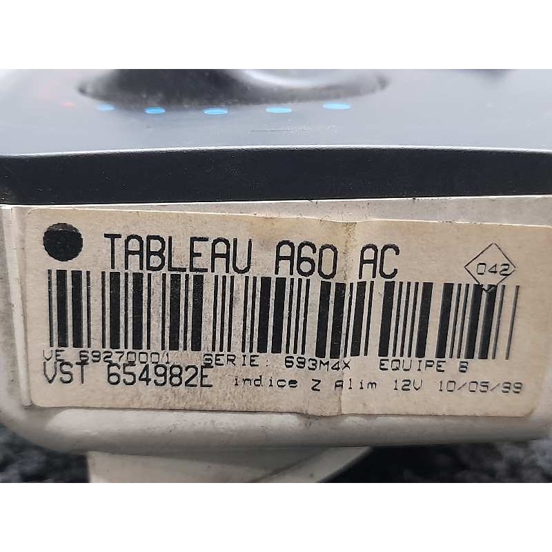 Recambio de mando calefaccion / aire acondicionado para renault clio ii fase i (b/cbo) 1.2 alize referencia OEM IAM 654982E 6927 2