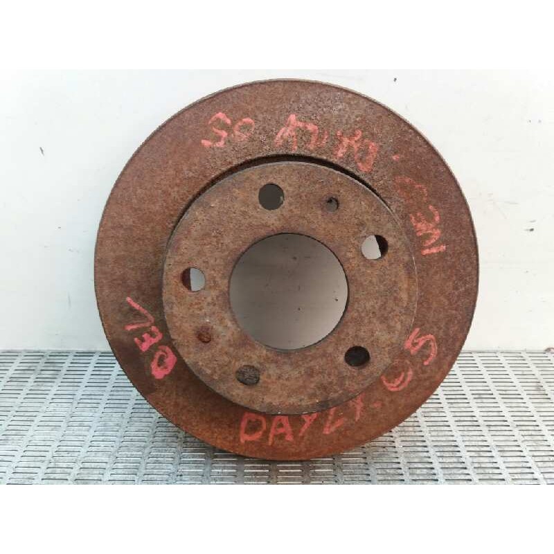 Recambio de disco freno delantero para iveco daily caja cerrada (2006 =>) referencia OEM IAM   