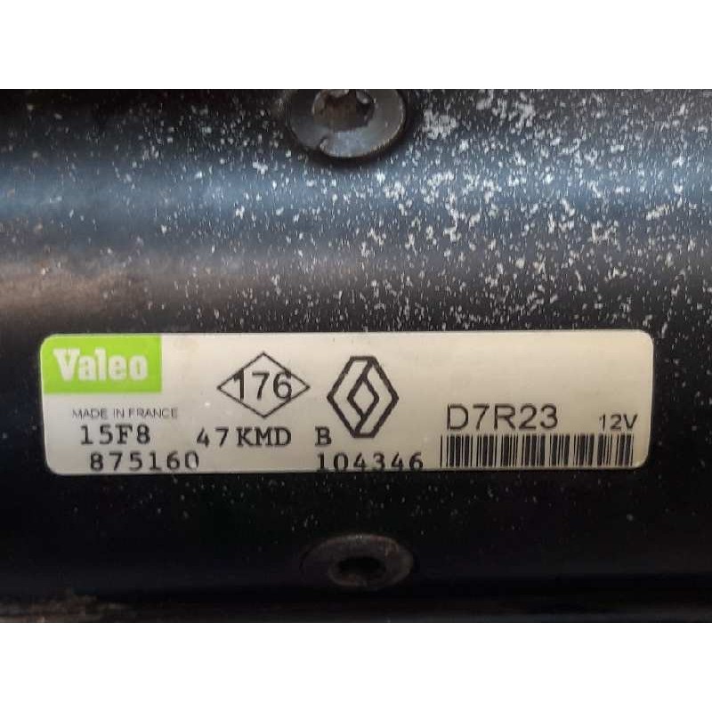 Recambio de motor arranque para renault laguna (b56) 2.2 dt rxe referencia OEM IAM 875160104346 - Negro 2
