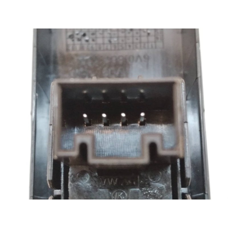 Recambio de mando elevalunas delantero derecho para skoda fabia ambition plus referencia OEM IAM 6V0959855 - Blanco 3