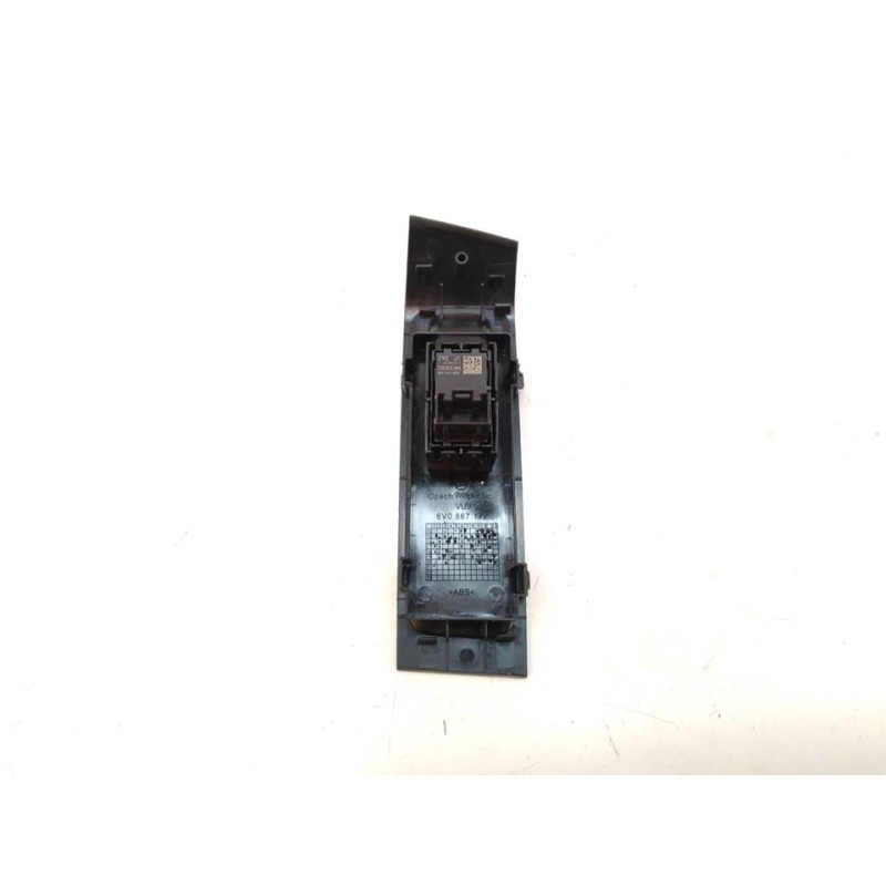 Recambio de mando elevalunas delantero derecho para skoda fabia ambition plus referencia OEM IAM 6V0959855 - Blanco 4