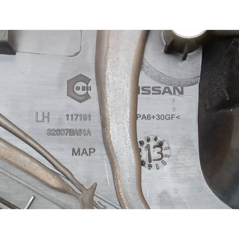 Recambio de maneta exterior trasera izquierda para nissan juke (f15) acenta referencia OEM IAM 82607BA61A 3