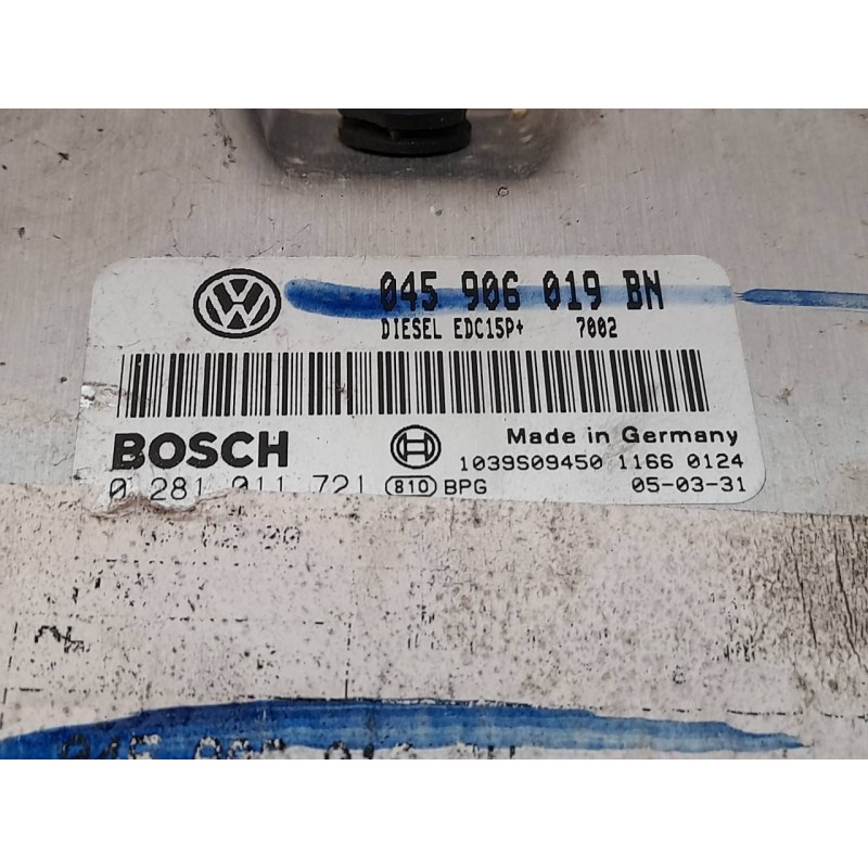 Recambio de centralita motor uce para volkswagen fox (5z1) básico referencia OEM IAM 0281011721 045906019BN - Rojo 2
