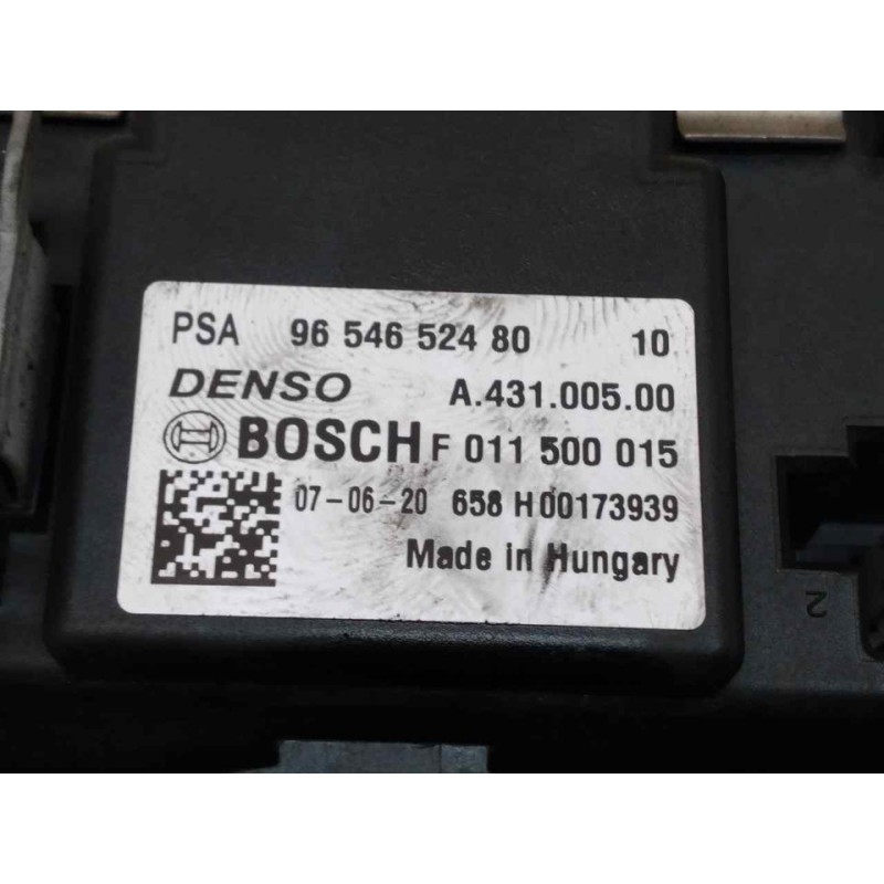 Recambio de motor calefaccion para citroën c4 grand picasso exclusive referencia OEM IAM 5E2228000 9654652480 - Gris 3