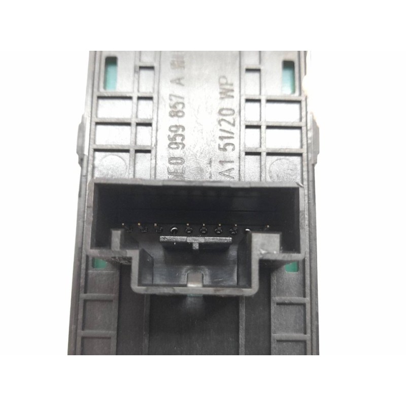 Recambio de mando elevalunas delantero izquierdo para skoda fabia ambition plus referencia OEM IAM 5E0959857A - Blanco 2